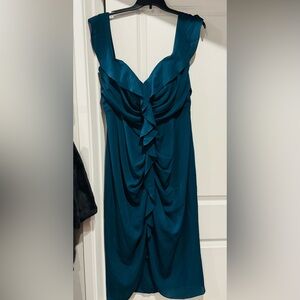 City Chic Strapless Emerald Green Dress *NWT*